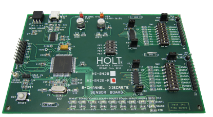 Picture of ADK-8428-R: HI-8428-R Discrete-to-Digital Sensor Evaluation Board