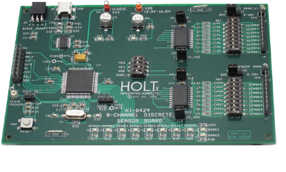 Picture of ADK-8429: HI-8429 Discrete-to-Digital Sensor Evaluation Board