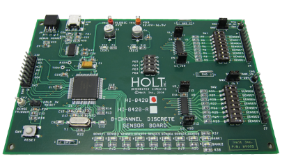 Picture of ADK-8428: HI-8428 Discrete-to-Digital Sensor Evaluation Board