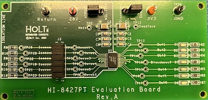 Picture of ADK-8427: HI-8427 Discrete-to-Digital Sensor Evaluation Board
